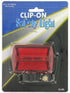 Bulk Buys GL098-24 2 3/4&quot; x 1 3/4&quot; x 1&quot; Metal/Plastic Clip-on Safety Light - Pack of